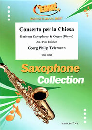 Concerto per la Chiesa Baritone Saxophone and Organ cover Thumbnail